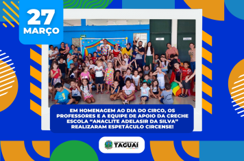 Homenagem ao Dia do Circo