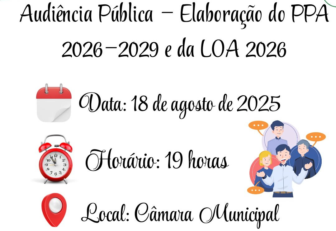 CONVITE – AUDIÊNCIA PÚBLICA