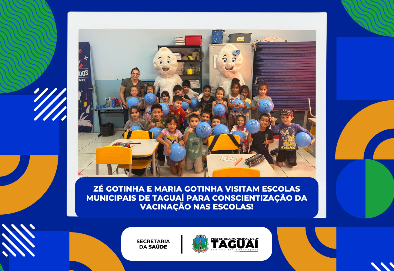 Campanha de conscientização e vacinação nas escolas municipais contra gripe!
