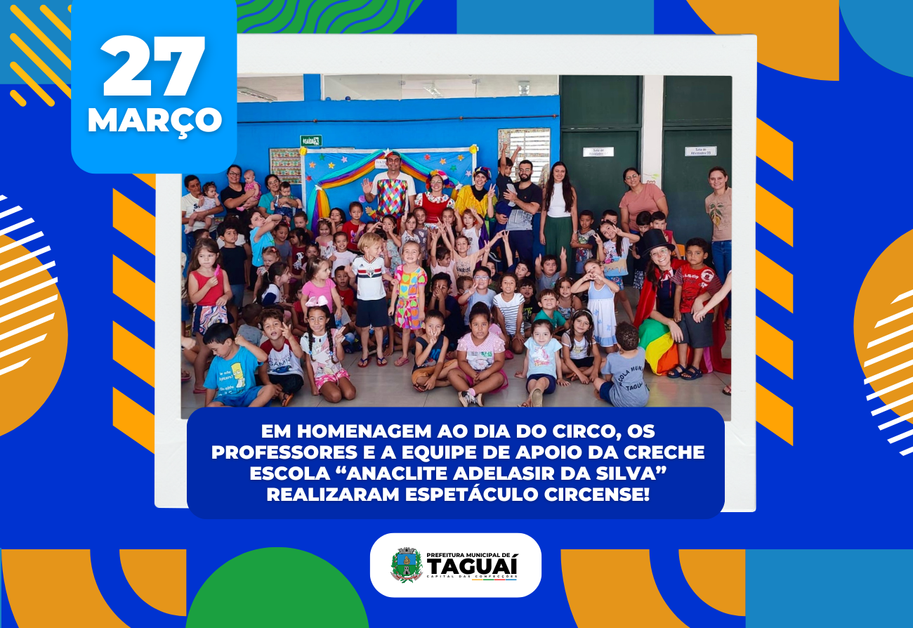 Homenagem ao Dia do Circo