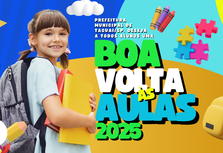 Volta às Aulas em Taguaí-SP