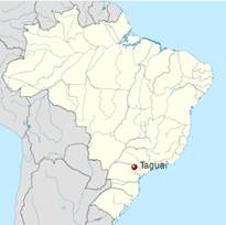 Localização no Brasil